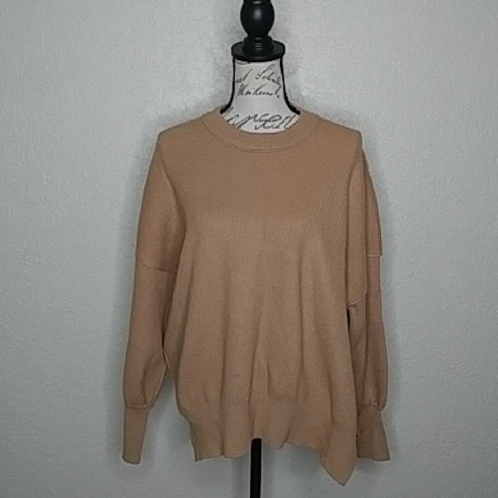 Oversized Fit Sweater Brown Size‎ L